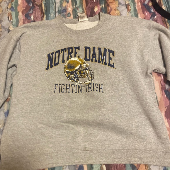 Adidas Notre Dame University Crewneck - (Size L) - Picture 1 of 1